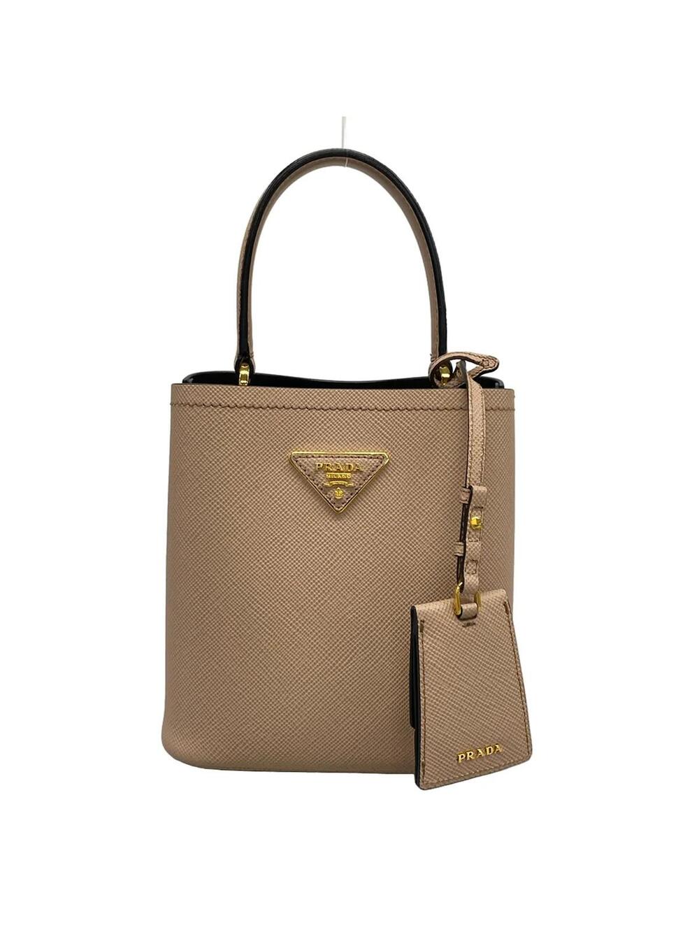Prada Pannier Small Pink Beige Saffiano #373505P15B